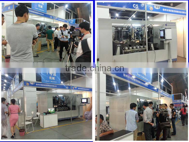 High Speed CNC Drilling and Filling Brush Machine/ Car Brush Making Machine (2 drilling and 1 tufting)