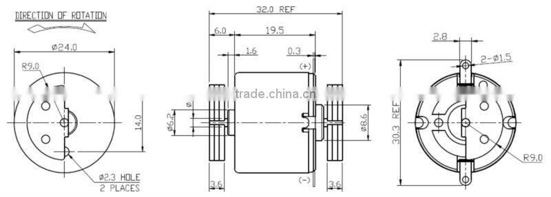 Bottom price Reliable Quality cw/ccw dc gear motor 5v 12v 30rpm