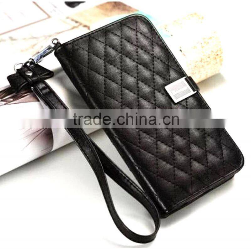China manufacture smart cover wallet purse case for samsung galaxy s6/s6 edge