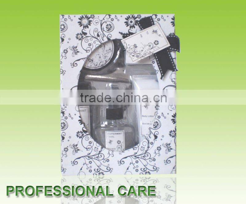 Two-color packaging shower cream/glitter cream bath/bath gift set