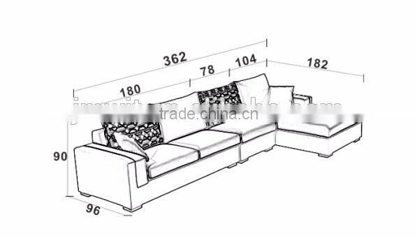Stylist High Quality Furniture TV Room Sofa