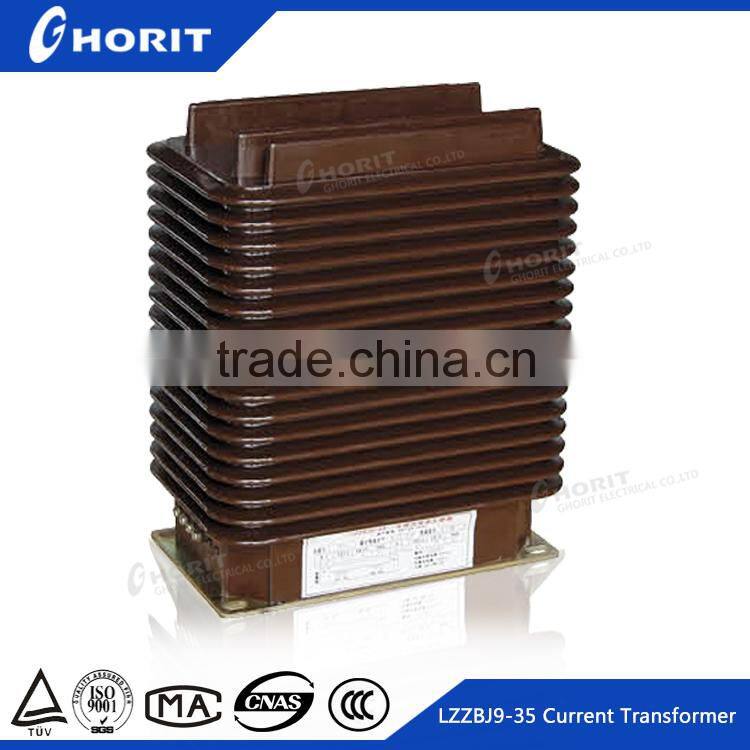 LZZBJ9-20 cast-resin insulated post type current transformer 20kV 600 to 1200VA current transformer