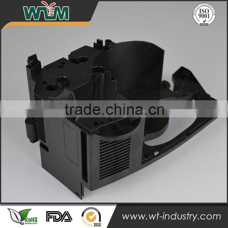 Complicated Structure ABS+PC Motor Bracket Plastic Injection Molding Parts for Printer Components
