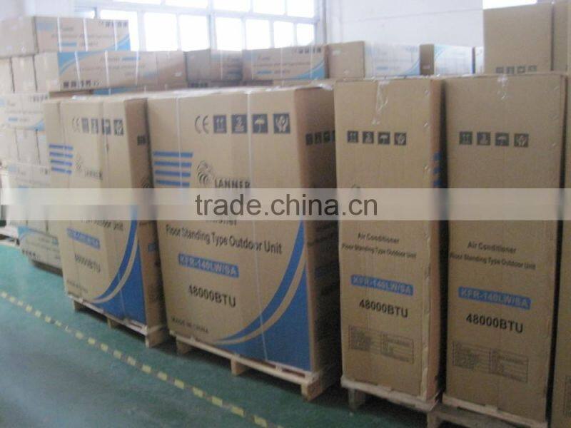 Floor standing Split Air Conditioner( 24000-60000btu )mirror flower painted panel