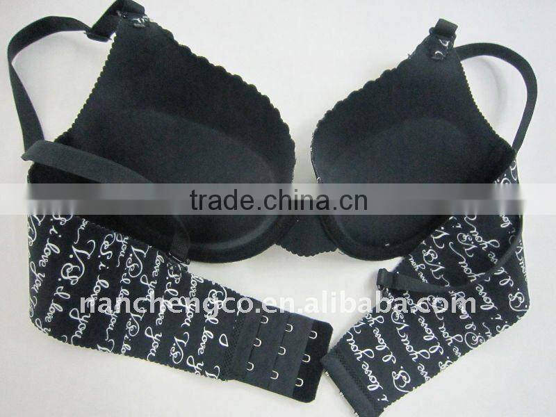 New design sexy ladies bra One piece underwear