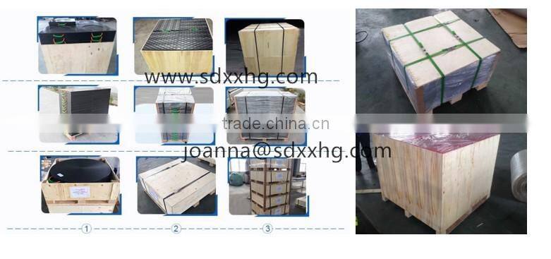 Anti slip surface dual color triple layer hdpe sheet