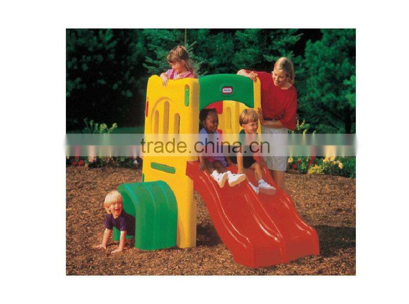 Kids outdoor playground child plastic playyard slides