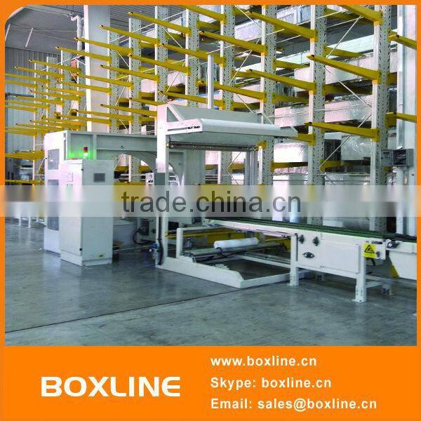 Automatic orbital mattress wrapping machinery
