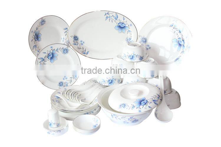 45% gold plated bone china dinnerware set