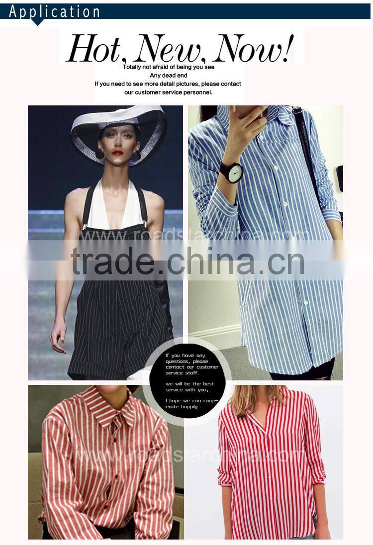 check shirt fabric reflective yarn dyed fabric