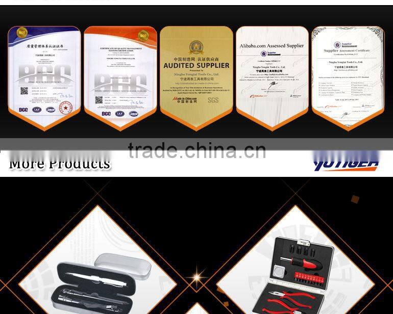 Transparent box tool set with 40pcs,automotive tools