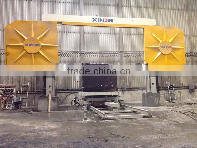 Mono Wire Saw machine with CNC for granite and marble profiling
