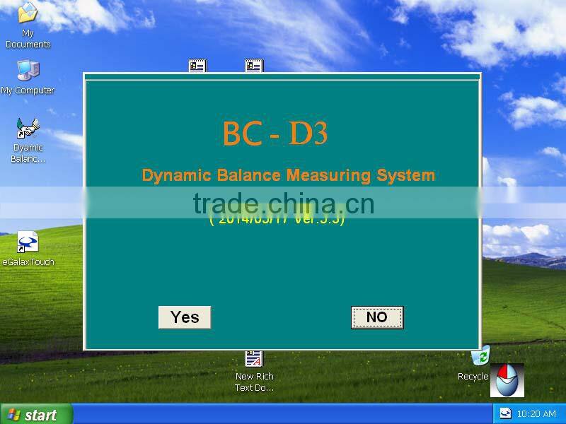 High quality BC-D3 turbocharger balancing and testing machine from factory