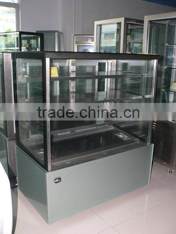 Cake Display Showcase with glass shelf