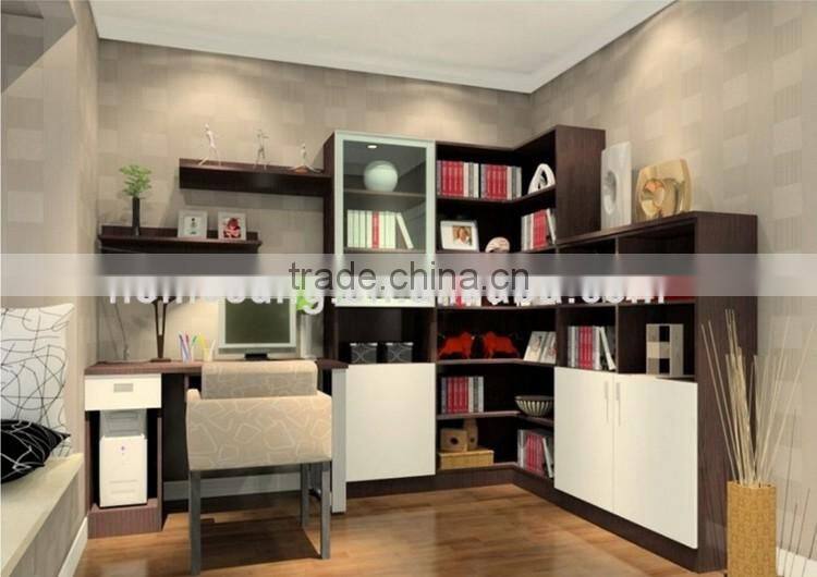 Factory Price Furniture Folding L Shaped Home Bookcase