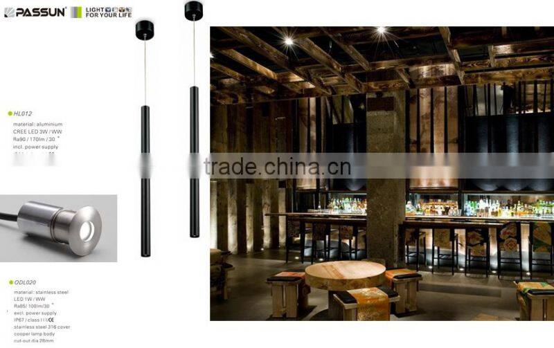12V MR16 aluminum 35w indoor halogen pendant hanging light