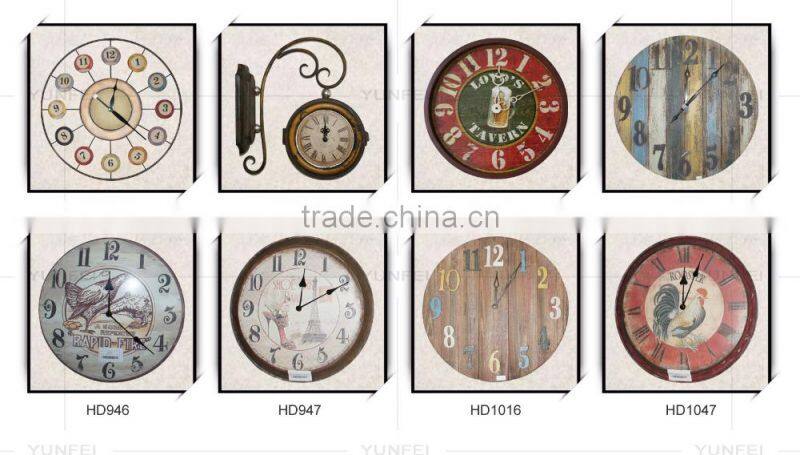 Noble rusty original clock