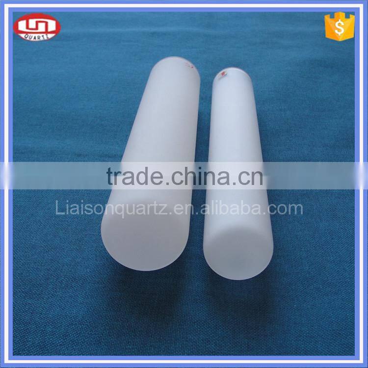 Frosted pyrex glass tube