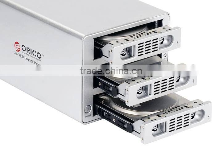 3bay 3.5" SATA HDD RAID enclosure with multi kinds of RIAD mode