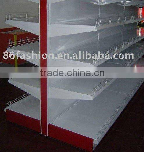 High quality double-sided display shelf for markets, supermarket shelf,Display Rack, Storage Rack(plastic)