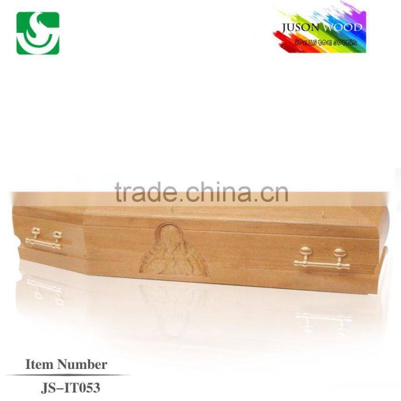 Trade Assurance mahogany solid wood coffin