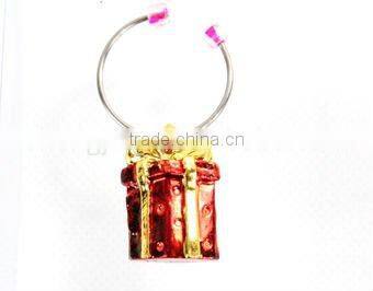 Polyresin Christmas decor wine charms