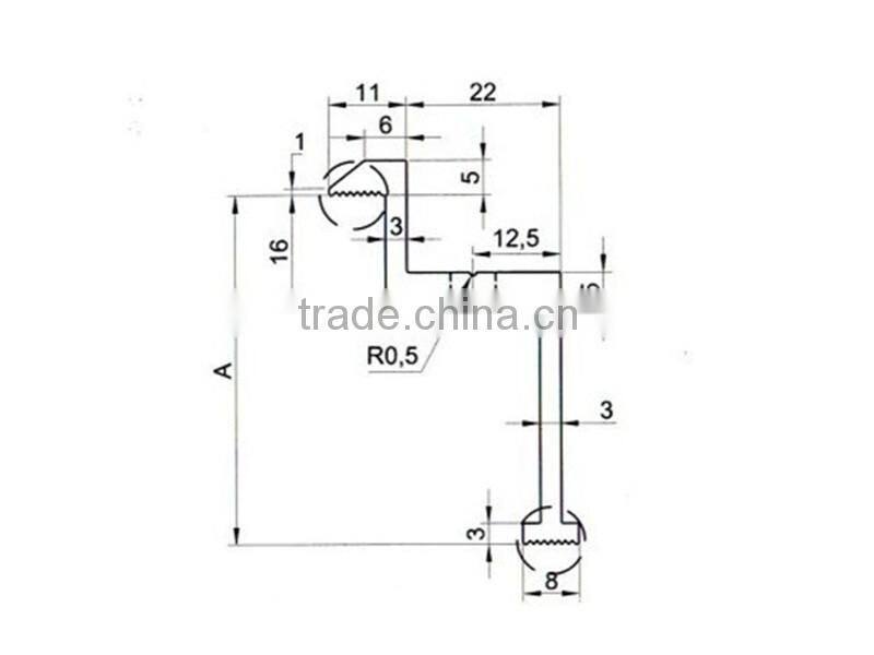 aluminum solar accessories for solar stent