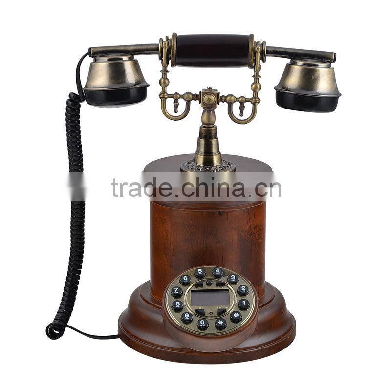 Solid wood birch Home antique telephone Living Room Furniture