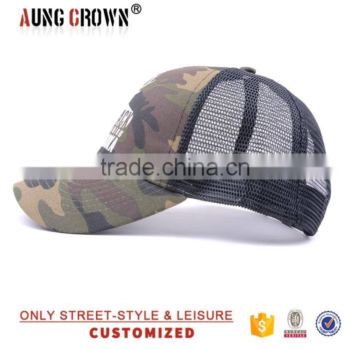 2015 popular camo trucker mesh cap