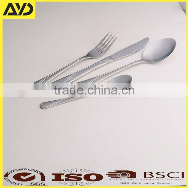 Stainless Steel 24 Piece Stylish Cutlery Set