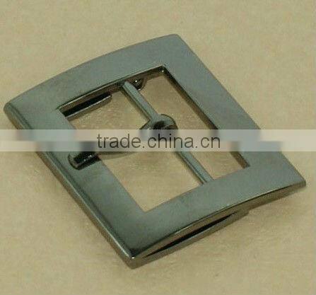 pit pattern metal buckle with slide