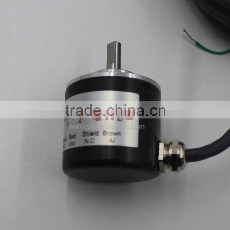 YUMO ISC3806 100PPR 5VDC CNC system Solid shaft encoder optical price incremental rotary encoder