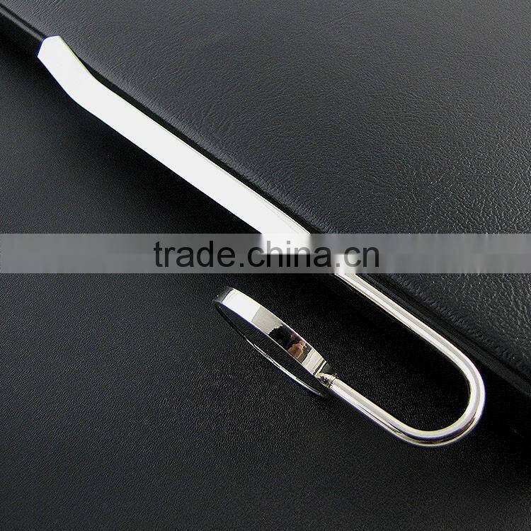 Wholesale cheap blank custom metal bookmark/book mark