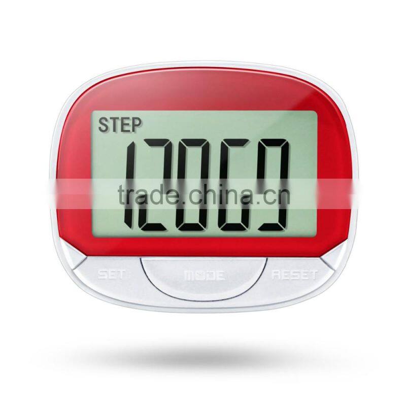 Fitness body building running pedometer