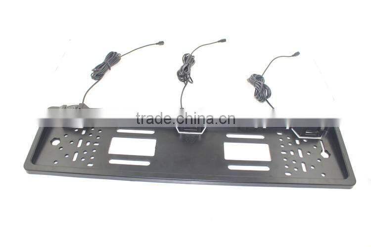 led car parking sensor ,new design License Plate Frame parking sensor,reverse radar XY-5202L