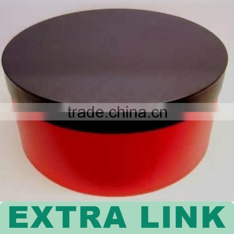 New Design Handmade Recycle Customized round hat boxes with lids