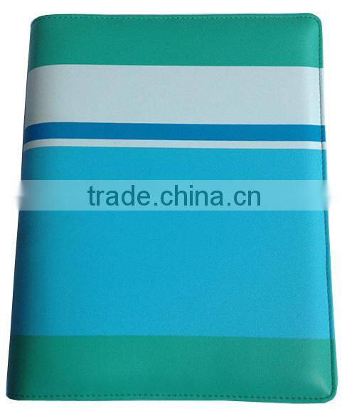 Silk screening pu note book cover