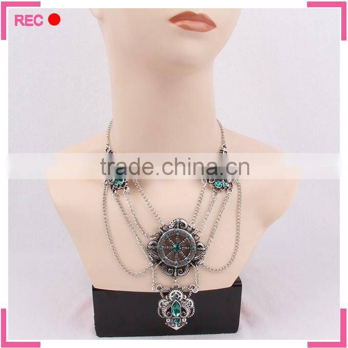 Wholesale choker necklaces for party, fashion handwork jewelry necklace