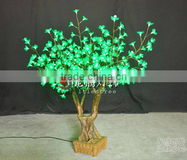 Artificial cherry blossom bonsai for hotel decoration