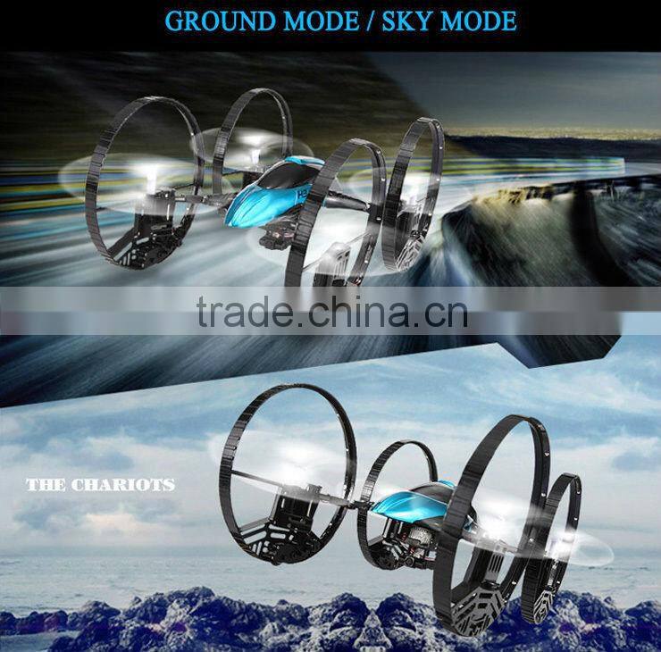 Dual Mode Running and flying JJRC H3 Quad copter Drone With HD Camera for sale Ready to Go 2 in 1 Quadrocopter