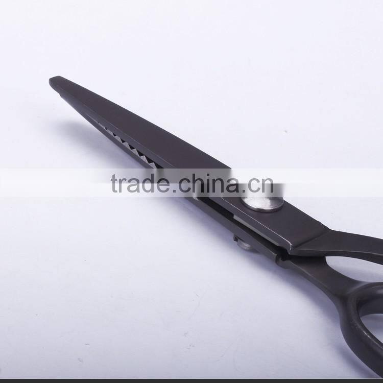 S45.8010-2016 New style high quality full stainless stee coating titanium pinking shears