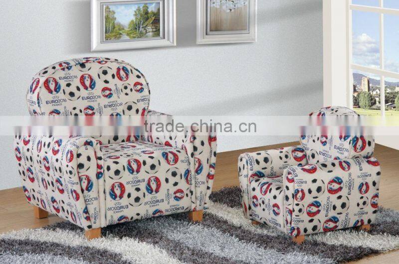 High quality faric footboard sofa set
