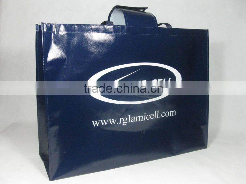 recycled pet laminated shopping bag/recycled pet non woven shopping bag/recycled pet shopping bag