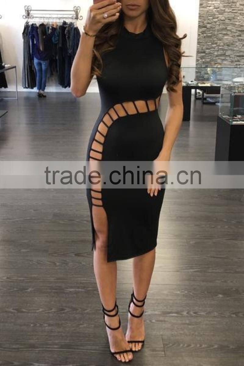 Bonvatt 2017 Fashion New Summer Dress Women Casual Loose Vestidos Sleeveless Boho Long Maxi Shirt Vintage