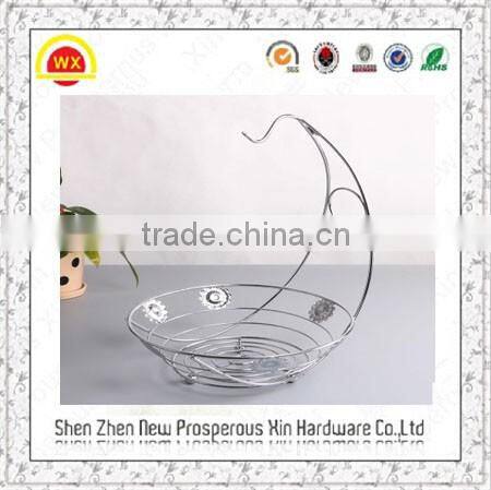 Hot sale wholesale 3 tier empty fruit basket