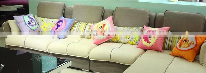 Lastest design colorful imitation linen upholstery fabric for sofa/hotel/engineering