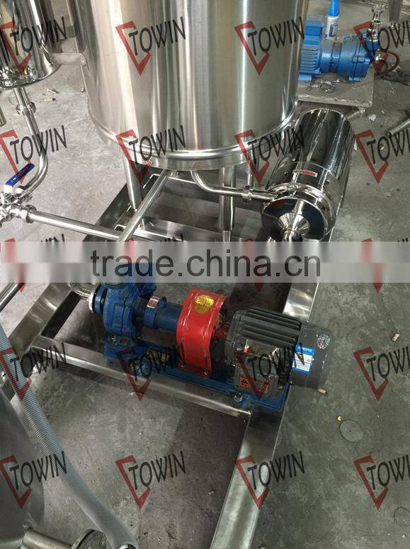 Best Price Food Grade Stainless Steel Double Jacketed/Jacket Mixing Tank