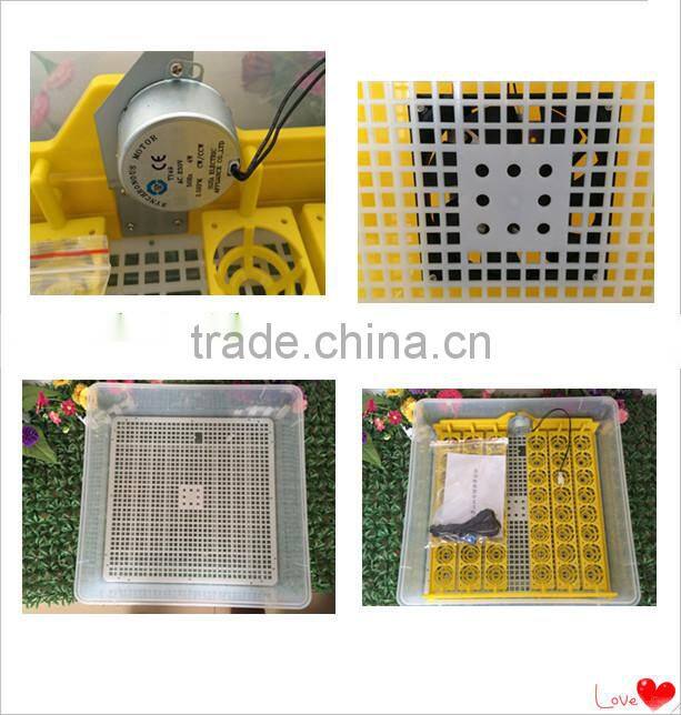 HHD Hottest Selling CE approved solar chicken incubator full automatic 48 mini egg incubator for hatching eggs