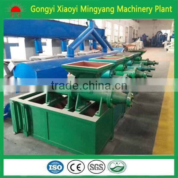 Hot sell continuous 150kg per hour rice husk carbonization equipment for sale