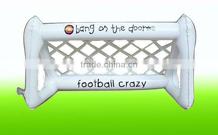 inflatable football and goal